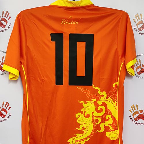 Jersey Name and Number Thimphu Bhutan