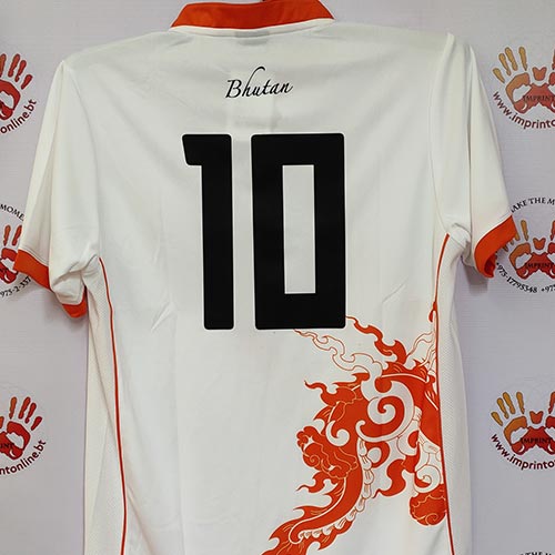 Jersey Name and Number Thimphu Bhutan
